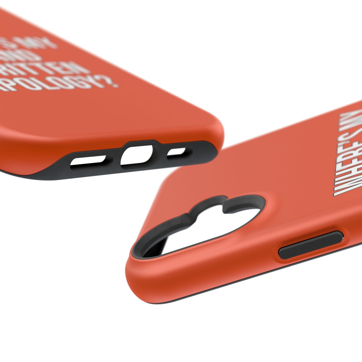 Hand Written Apology Impact-Resistant Phone Cases
