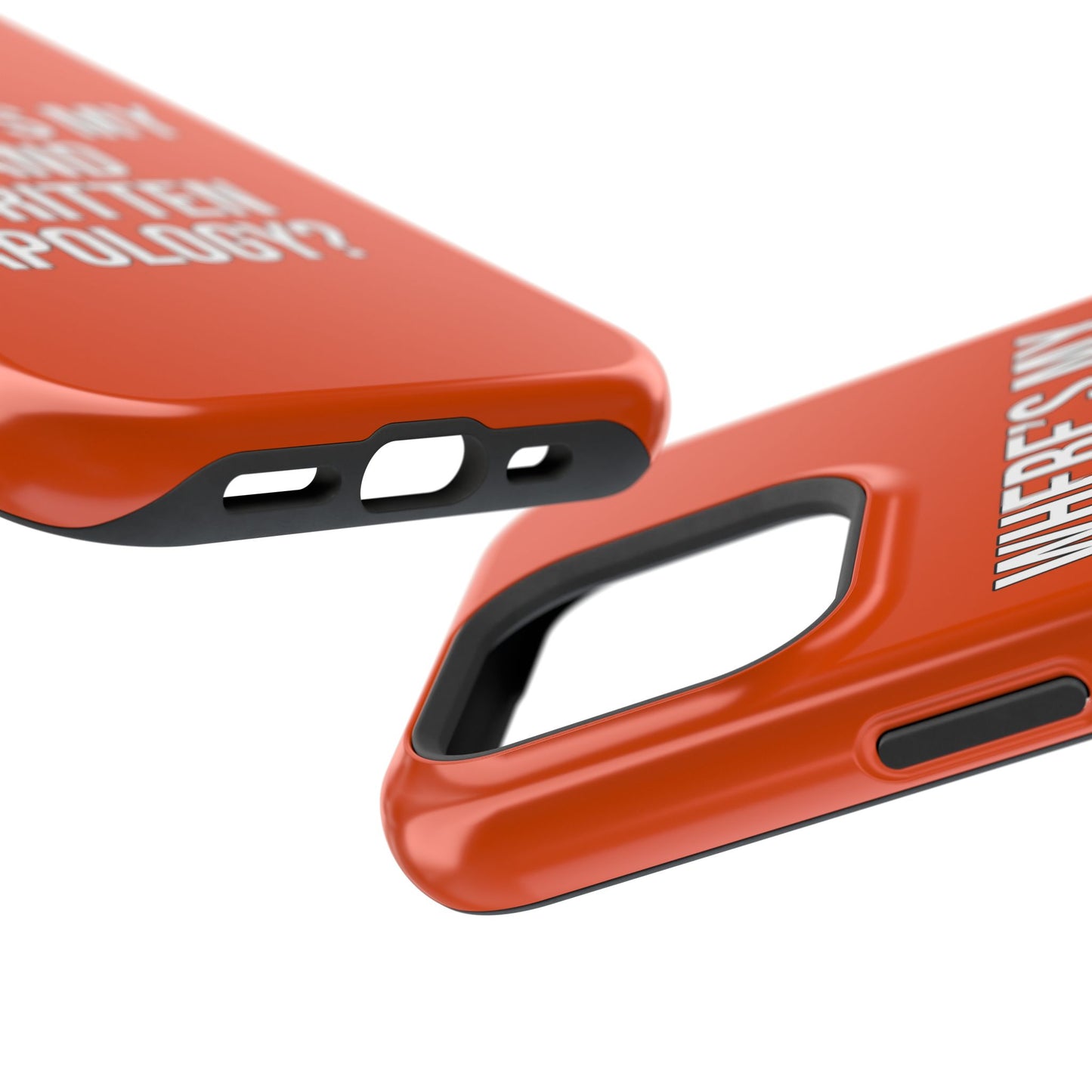 Hand Written Apology Impact-Resistant Phone Cases