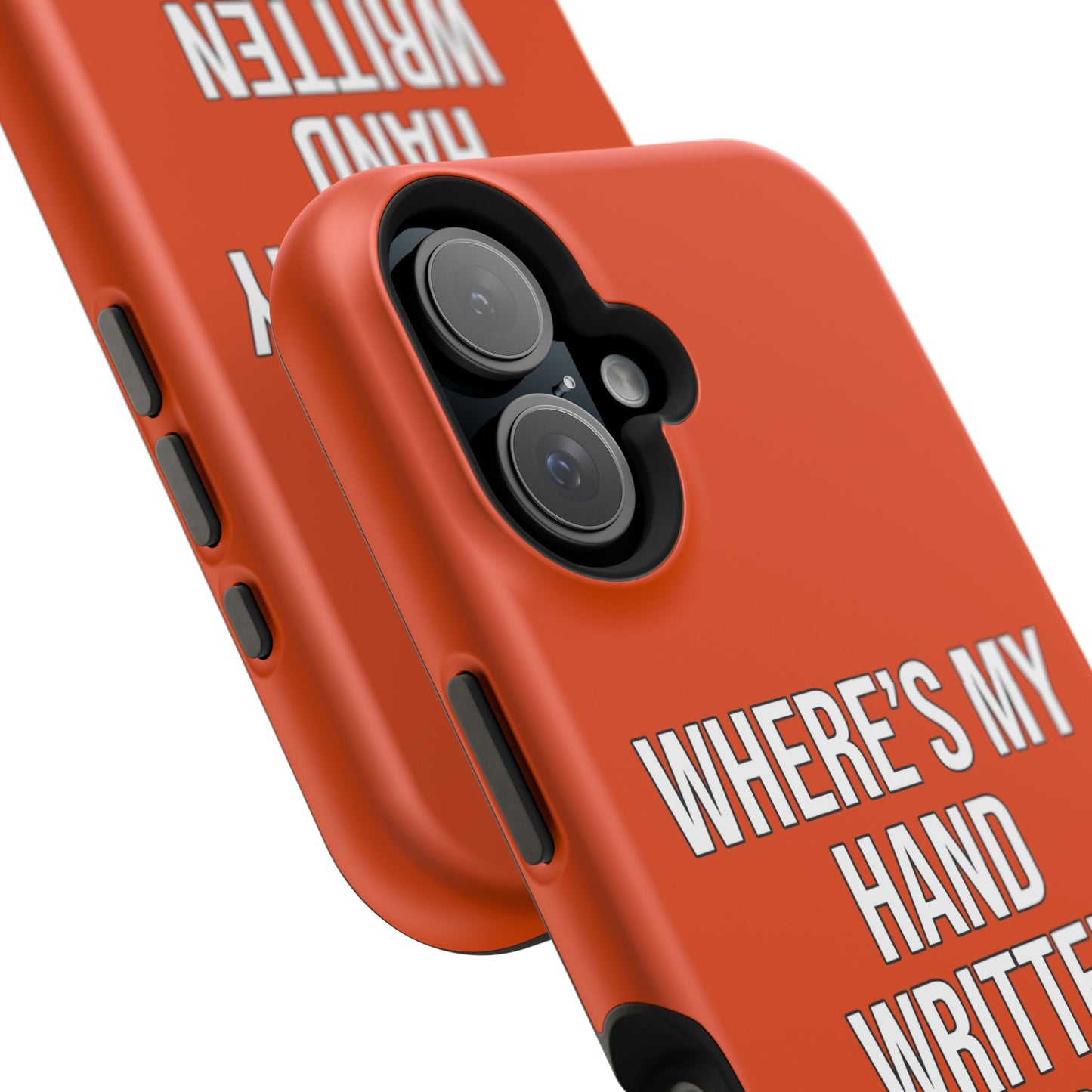 Hand Written Apology Impact-Resistant Phone Cases