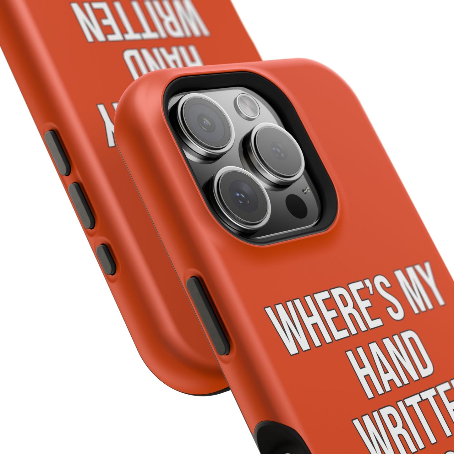 Hand Written Apology Impact-Resistant Phone Cases