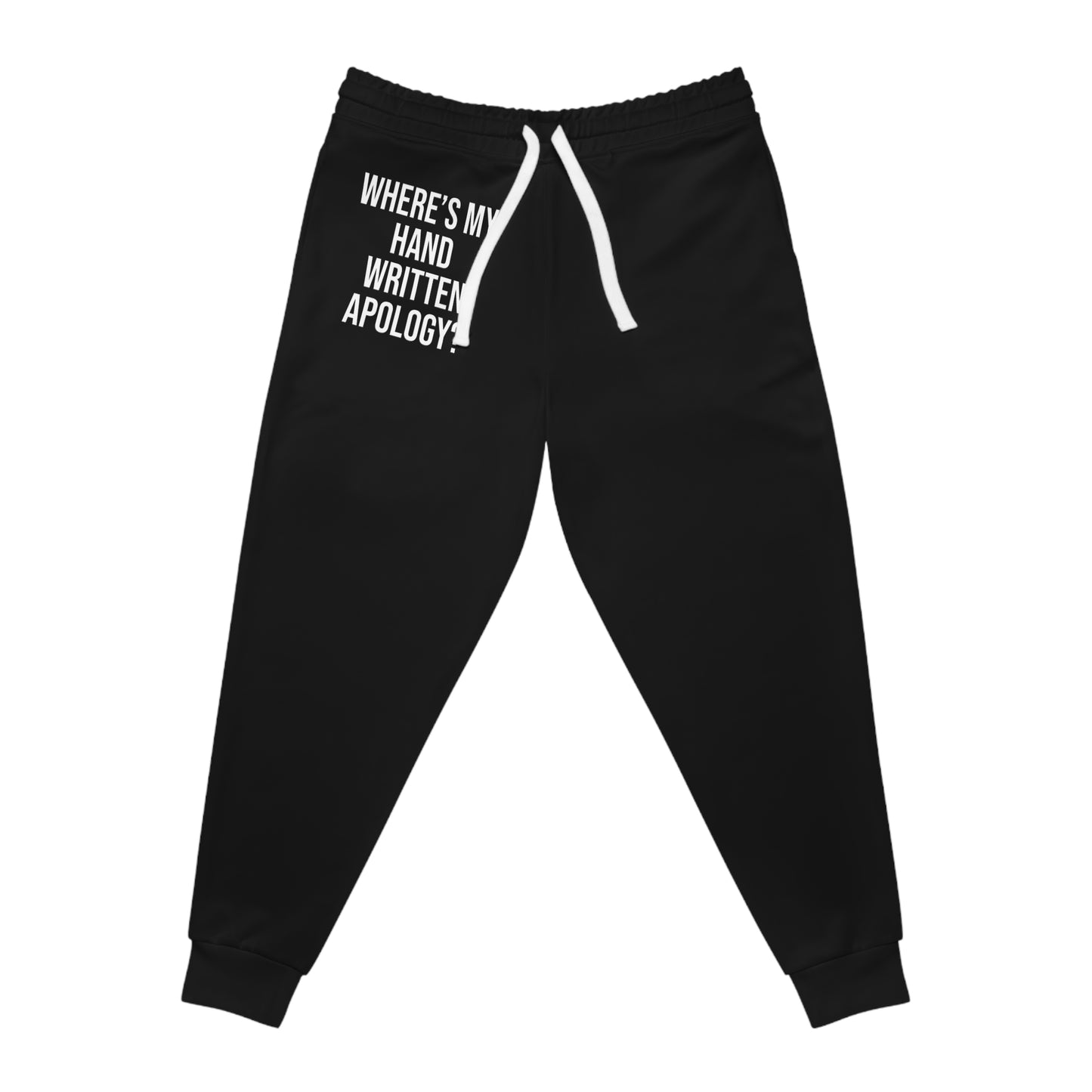 Hand Written Apology Joggers