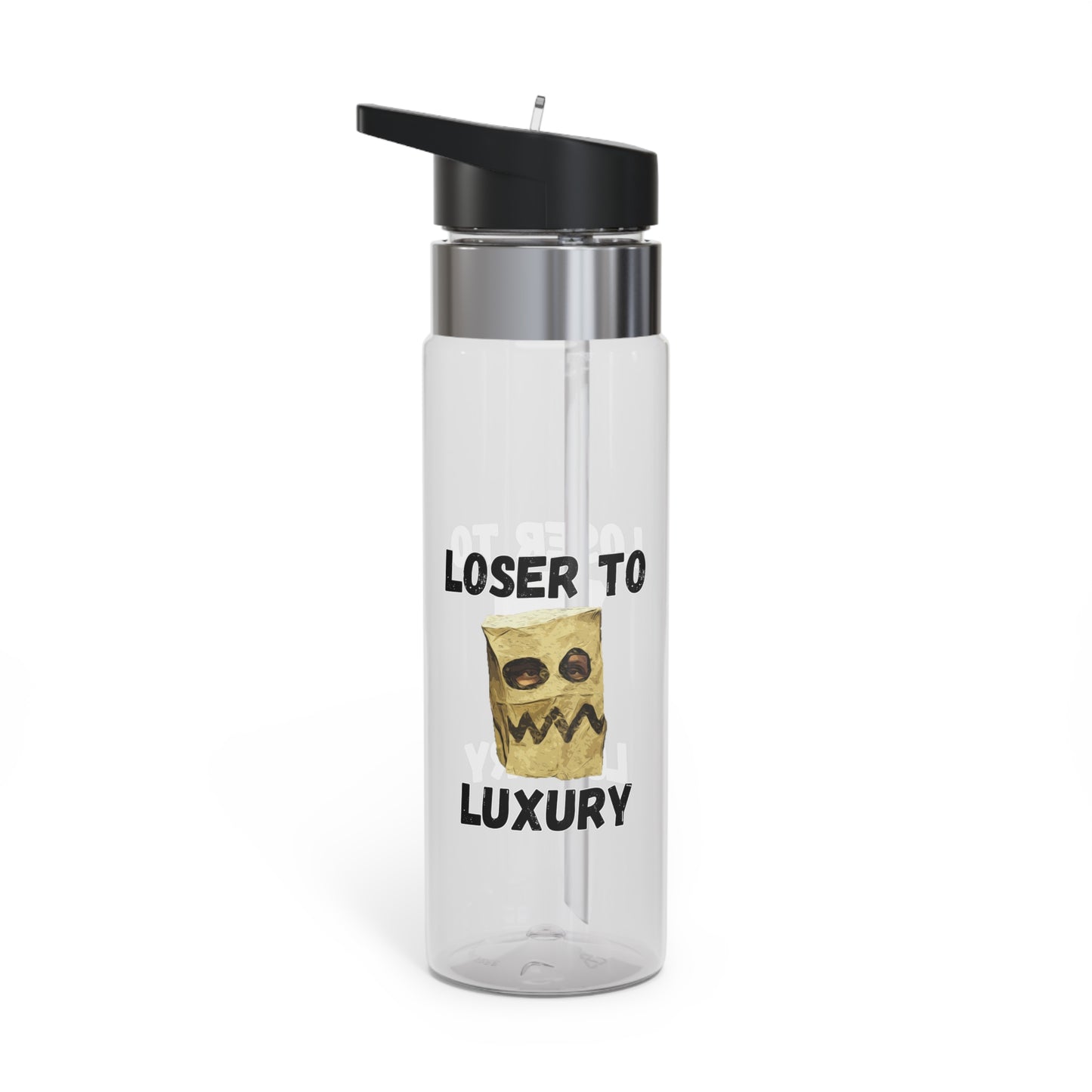 Loser to Luxury Water Bottle, 20oz